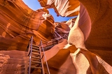冒険気分を味わえるLower Antelope Canyon画像